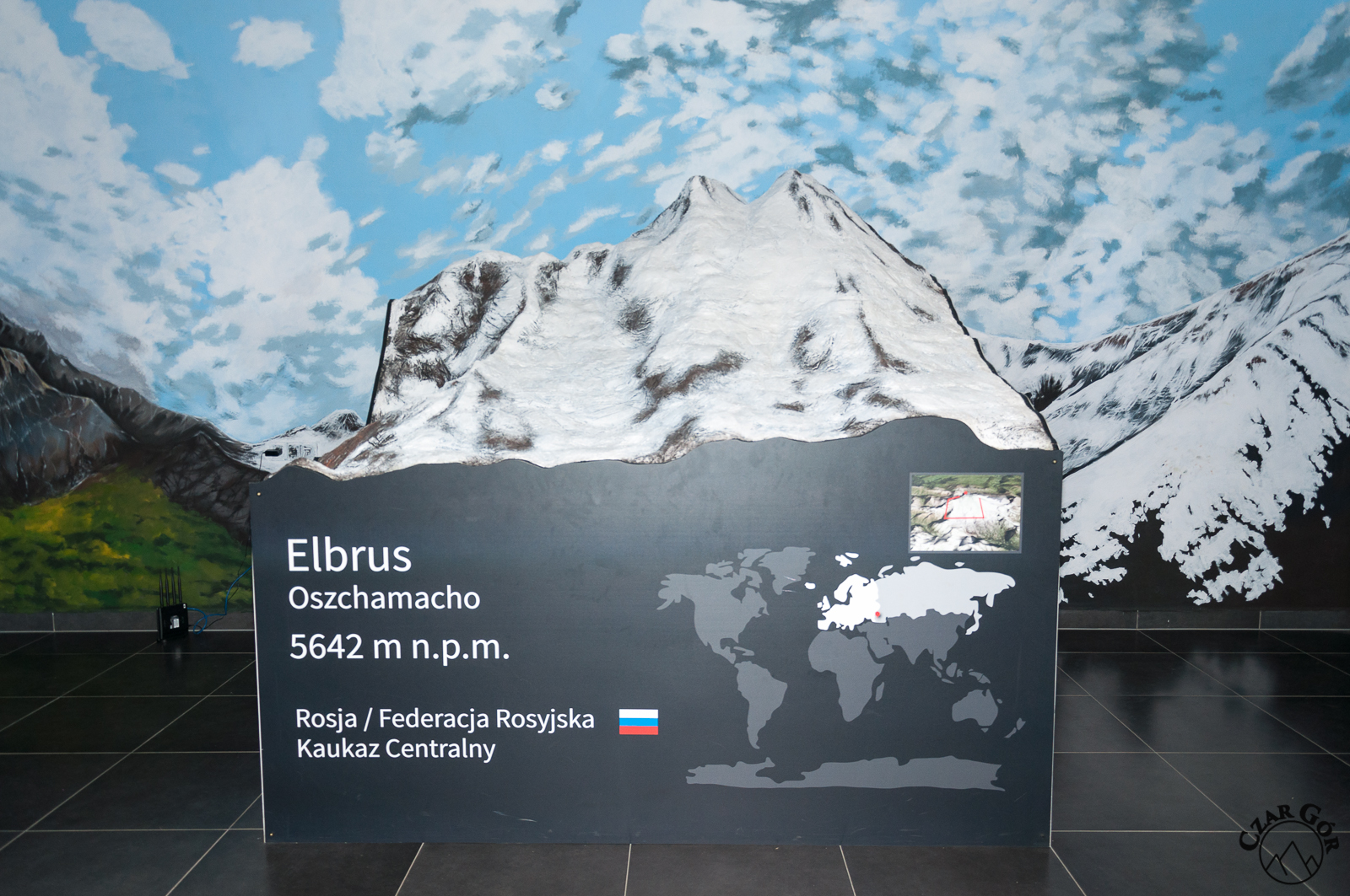 Makieta Elbrus