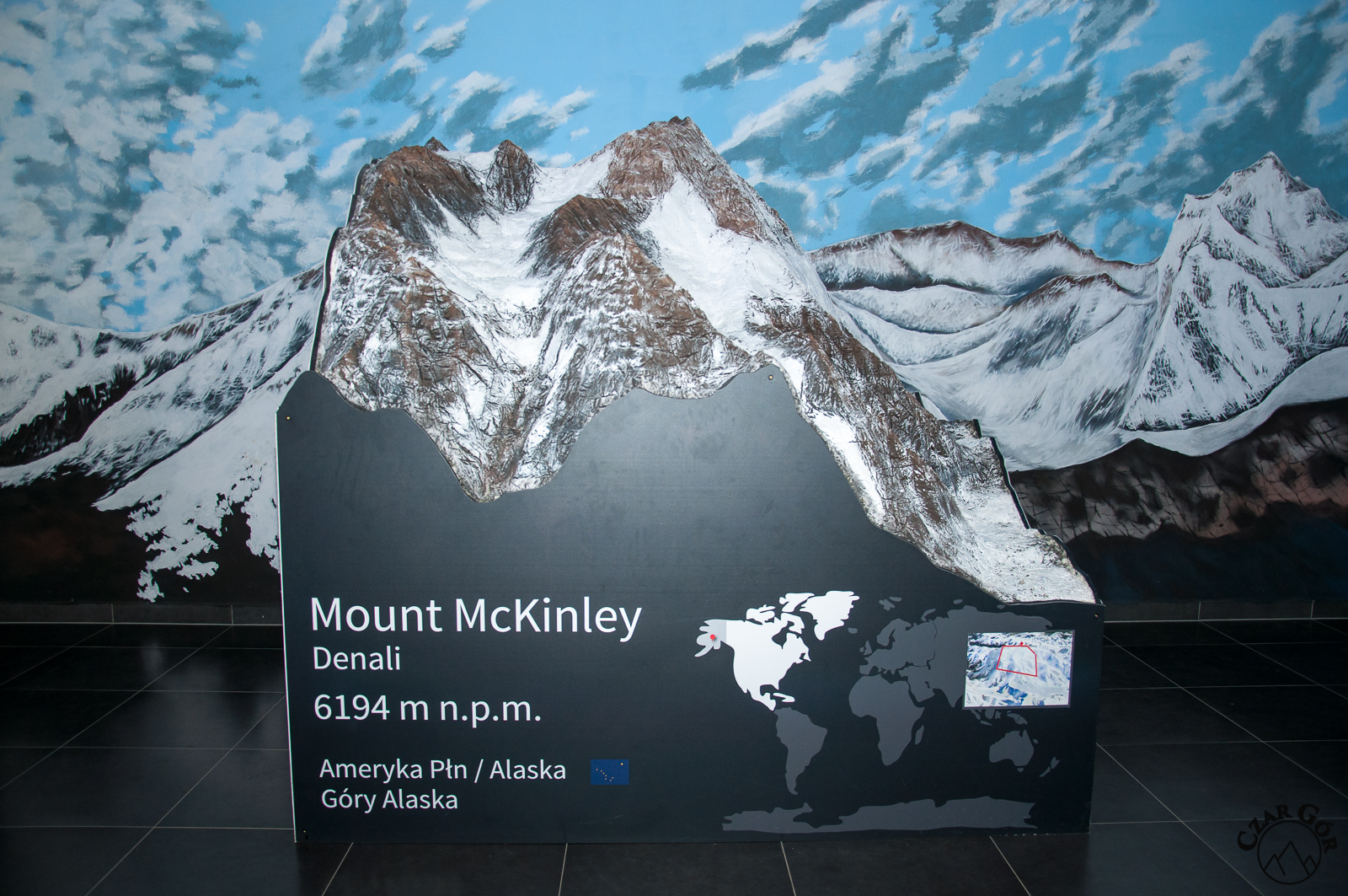 Makieta Mount McKinley
