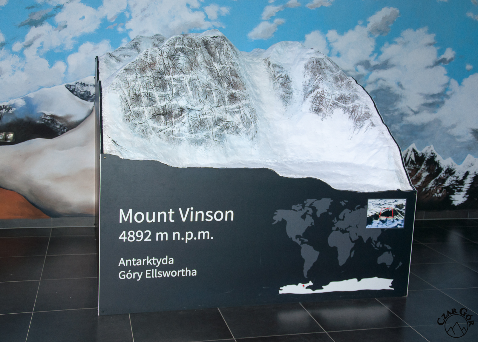 Makieta Mount Vinson