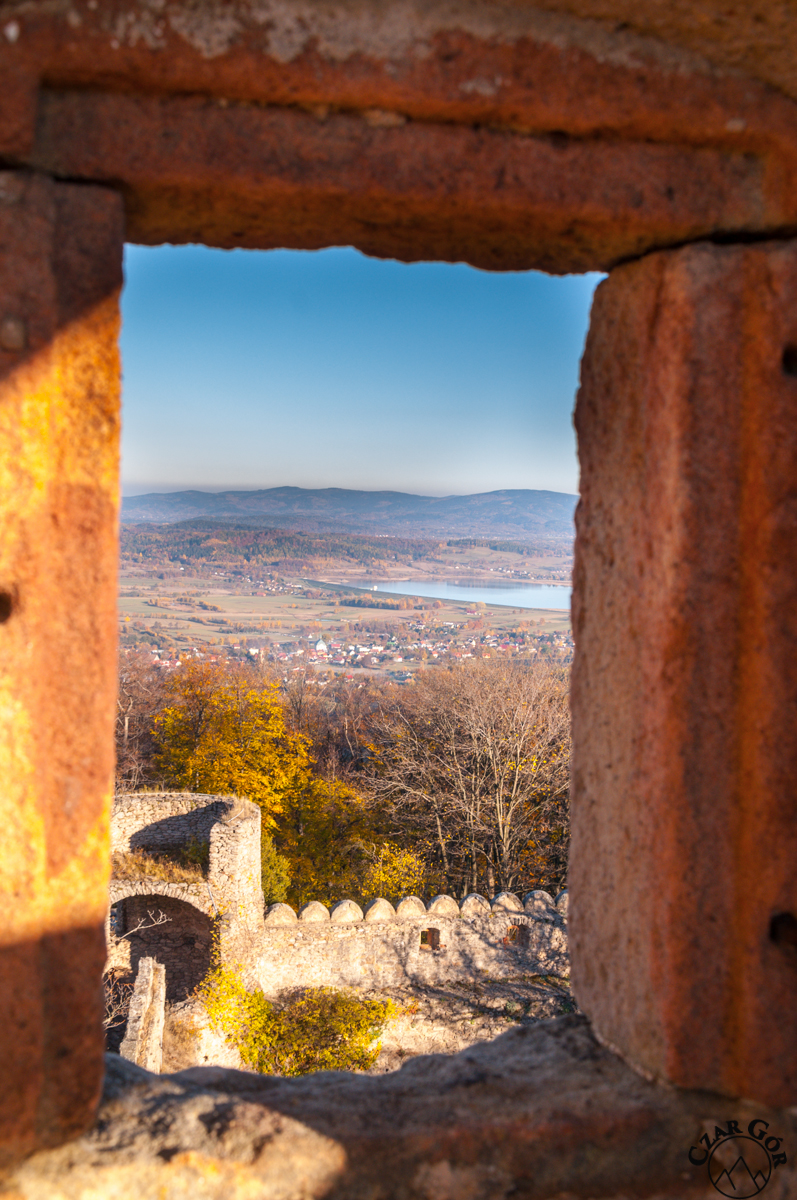 Przepiękne panoramy z zamku chojnickiego
