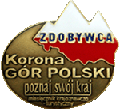 Odznaka 'Korona Gór Polski - Zdobywca'